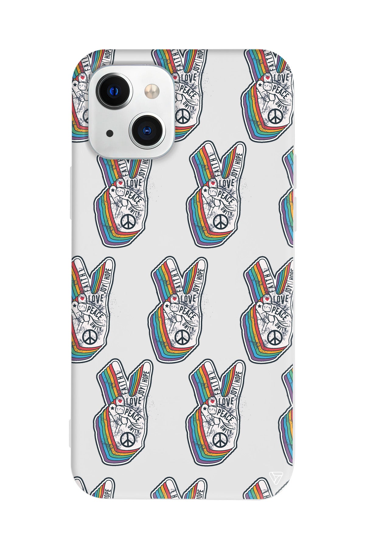 Peacefully Lansman Model İçi Kadife Silikon Telefon Kılıfı – Plus Serisine Özel