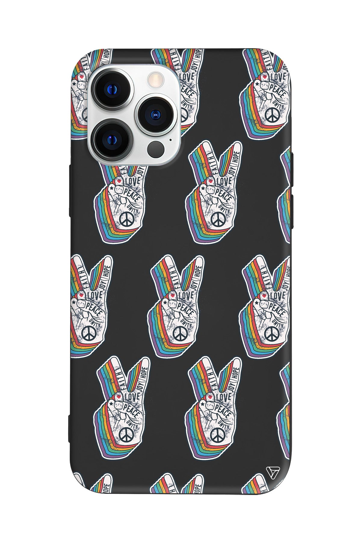 Peacefully Lansman Model İçi Kadife Silikon Telefon Kılıfı