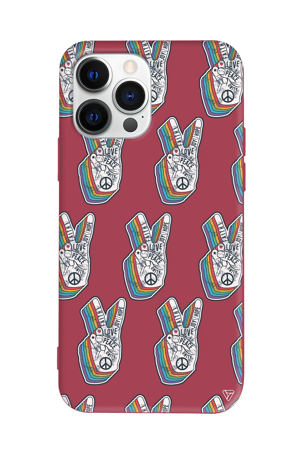 Peacefully Lansman Model İçi Kadife Silikon Telefon Kılıfı