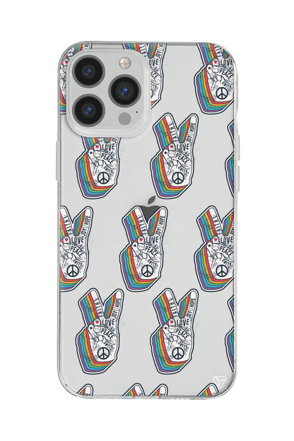 Peacefully Lansman Model İçi Kadife Silikon Telefon Kılıfı