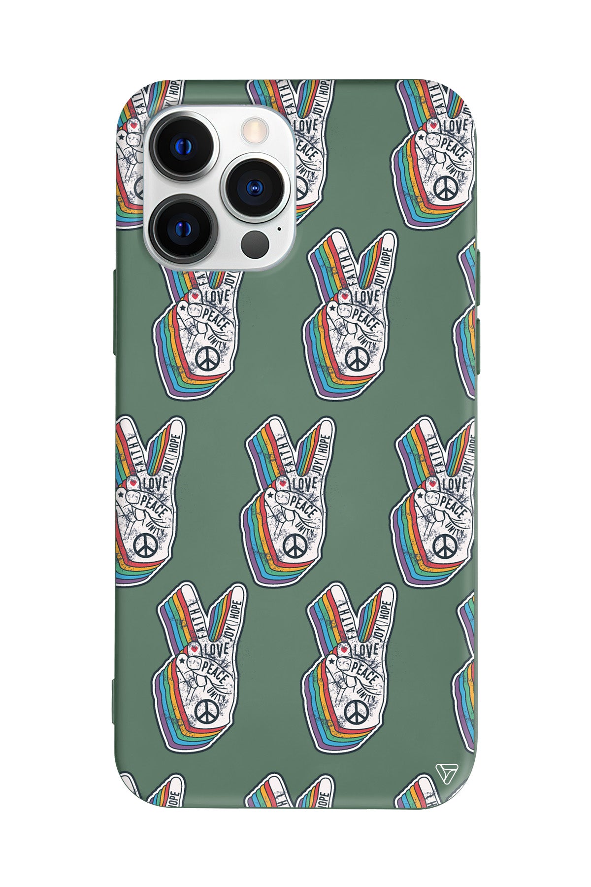 Peacefully Lansman Model İçi Kadife Silikon Telefon Kılıfı