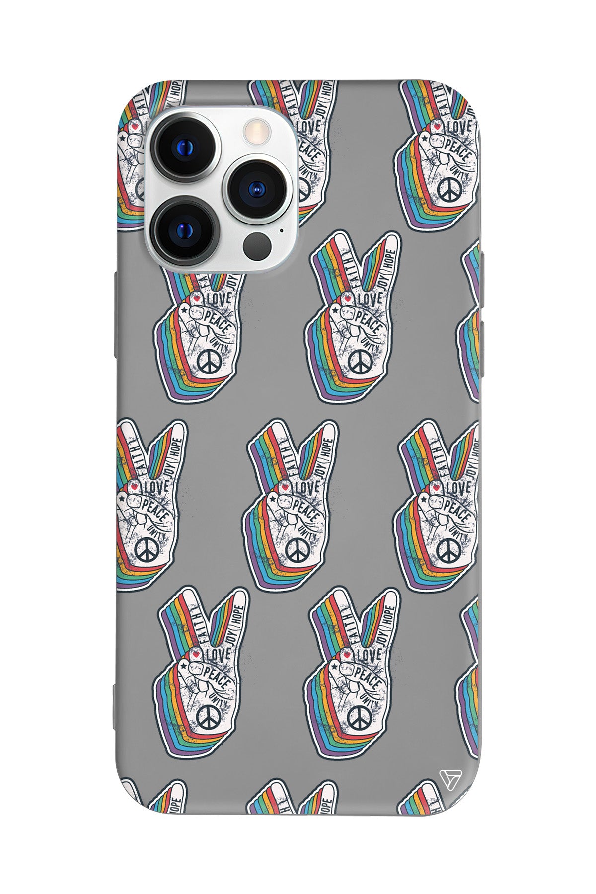 Peacefully Lansman Model İçi Kadife Silikon Telefon Kılıfı