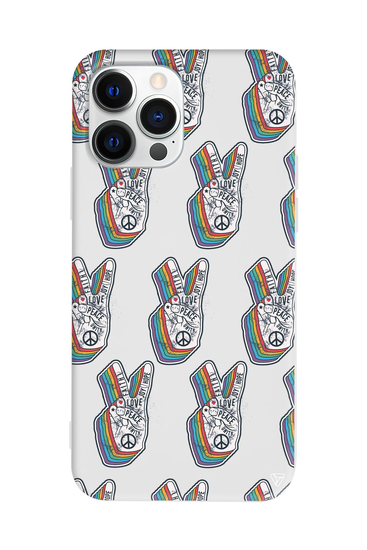 Peacefully Lansman Model İçi Kadife Silikon Telefon Kılıfı