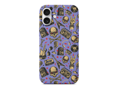 Rock Lansman Model İçi Kadife Silikon Telefon Kılıfı – Plus Serisine Özel