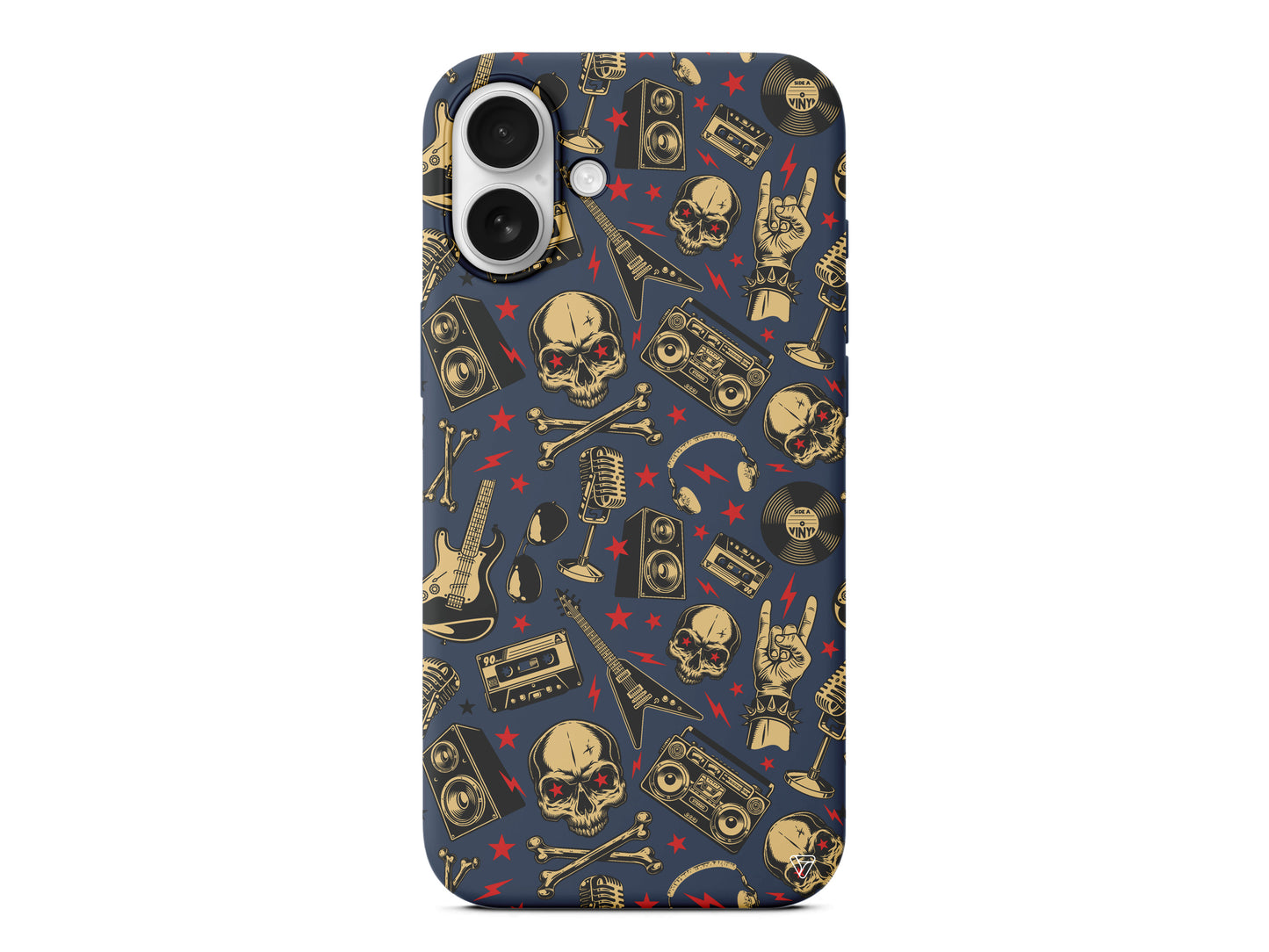 Rock Lansman Model İçi Kadife Silikon Telefon Kılıfı – Plus Serisine Özel