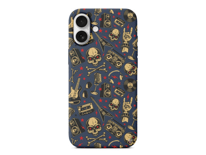 Rock Lansman Model İçi Kadife Silikon Telefon Kılıfı – Plus Serisine Özel