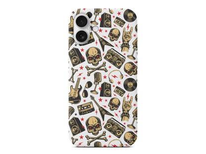 Rock Lansman Model İçi Kadife Silikon Telefon Kılıfı – Plus Serisine Özel