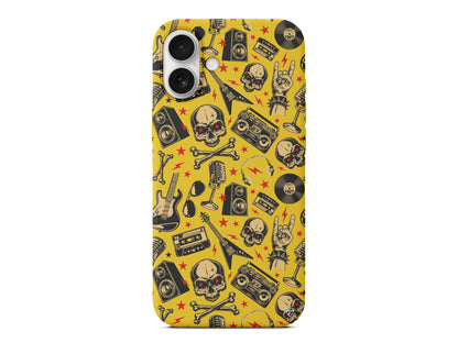 Rock Lansman Model İçi Kadife Silikon Telefon Kılıfı – Plus Serisine Özel