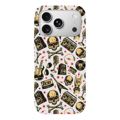 Rock Lansman Model İçi Kadife Silikon Telefon Kılıfı