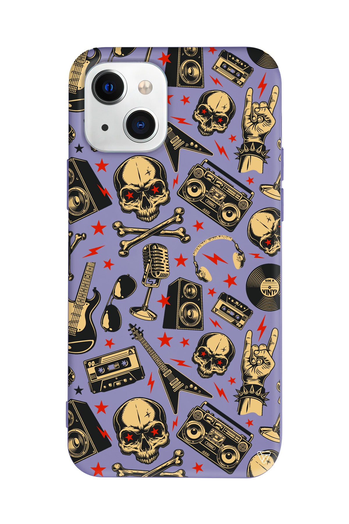 Rock Lansman Model İçi Kadife Silikon Telefon Kılıfı – Plus Serisine Özel