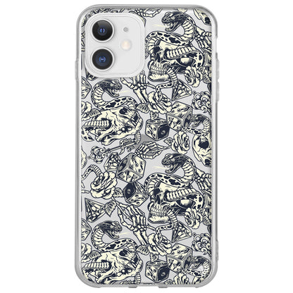 Death Lansman Model İçi Kadife Silikon Telefon Kılıfı