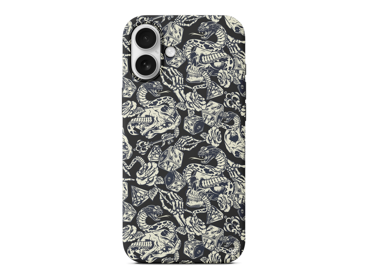 Death Lansman Model İçi Kadife Silikon Telefon Kılıfı