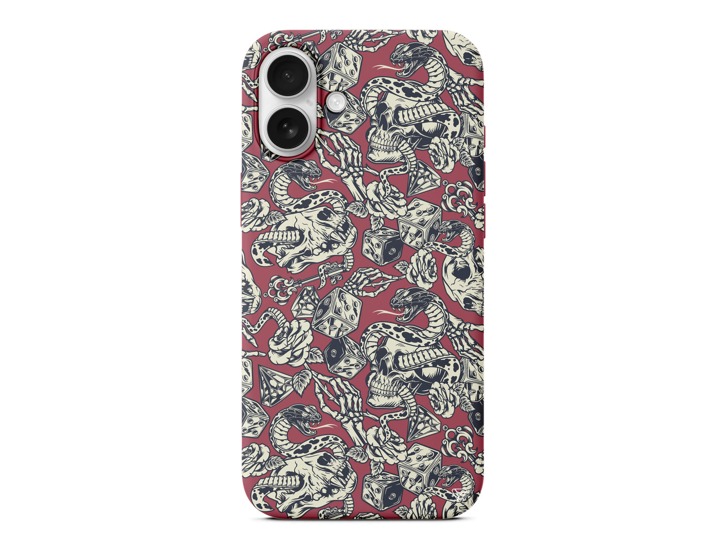 Death Lansman Model İçi Kadife Silikon Telefon Kılıfı – Plus Serisine Özel