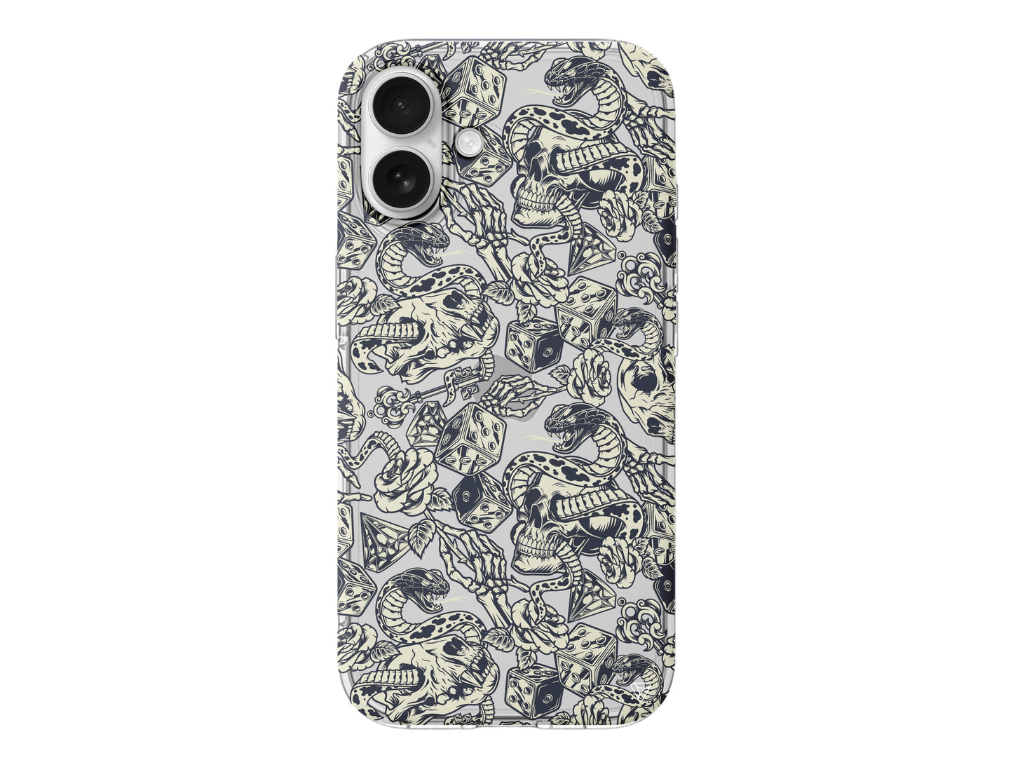 Death Lansman Model İçi Kadife Silikon Telefon Kılıfı – Plus Serisine Özel