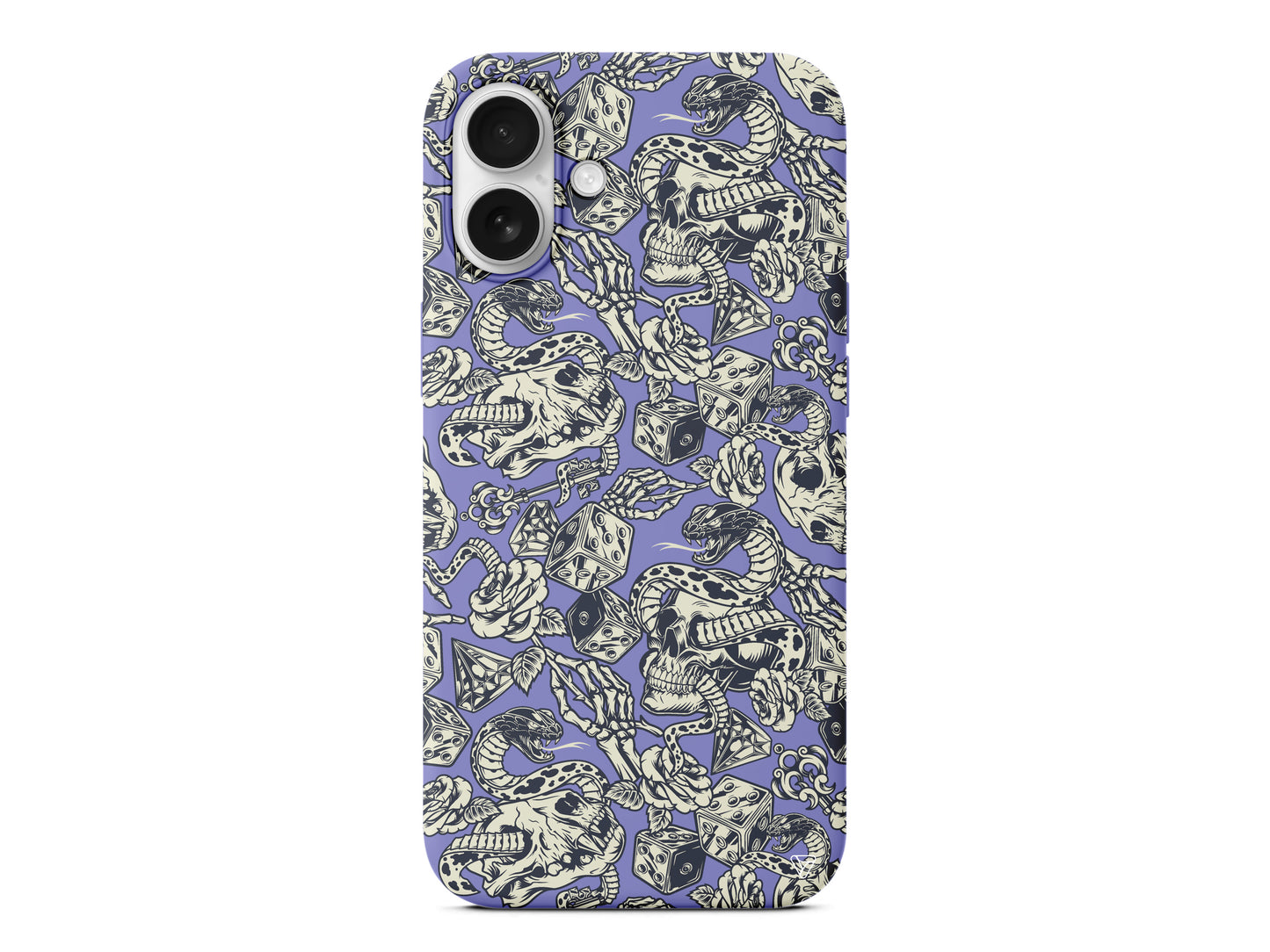 Death Lansman Model İçi Kadife Silikon Telefon Kılıfı