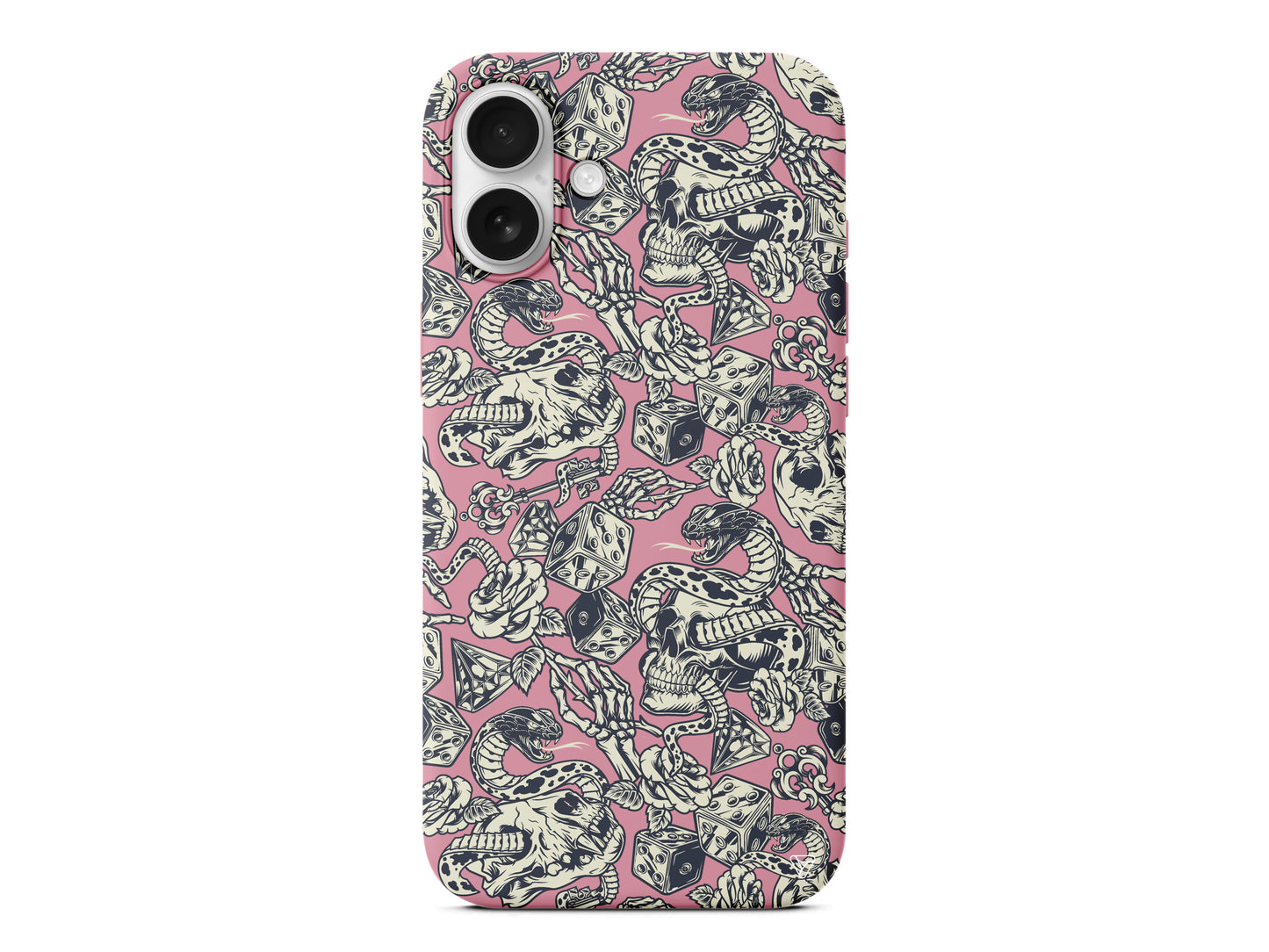 Death Lansman Model İçi Kadife Silikon Telefon Kılıfı – Plus Serisine Özel