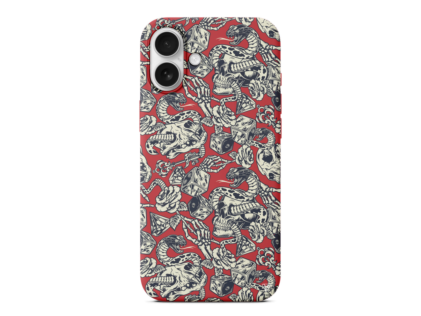 Death Lansman Model İçi Kadife Silikon Telefon Kılıfı – Plus Serisine Özel