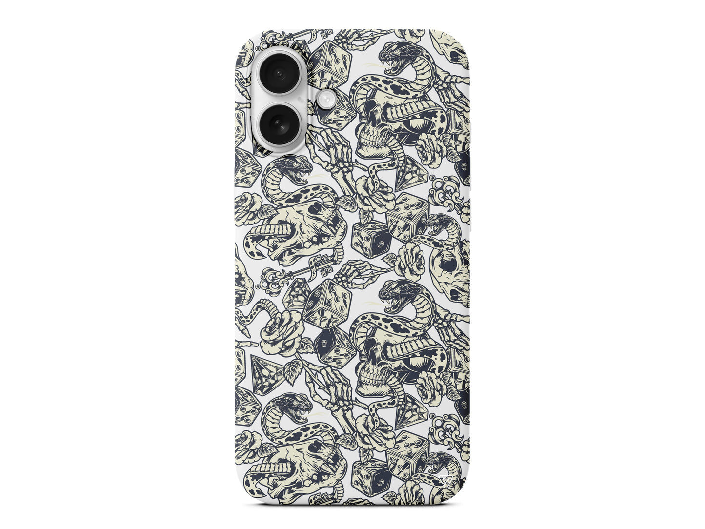 Death Lansman Model İçi Kadife Silikon Telefon Kılıfı