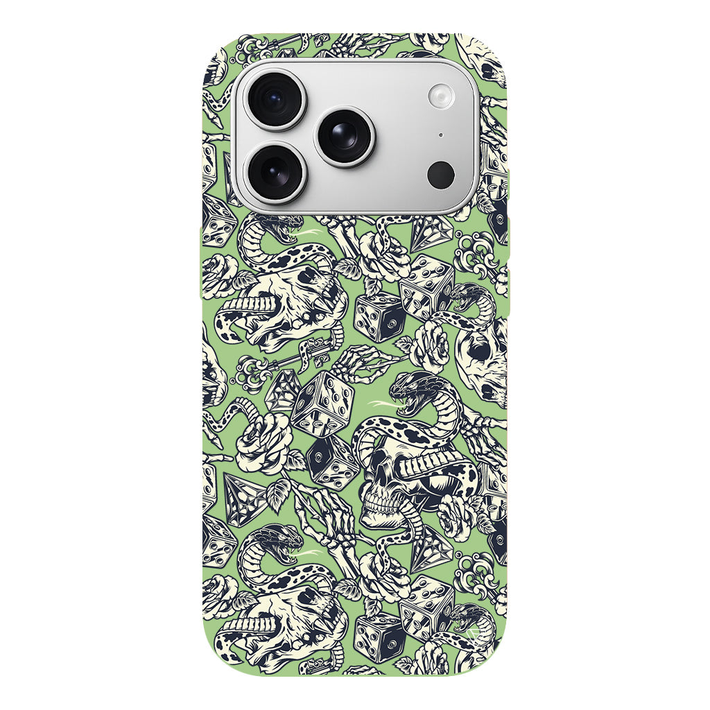 Death Lansman Model İçi Kadife Silikon Telefon Kılıfı