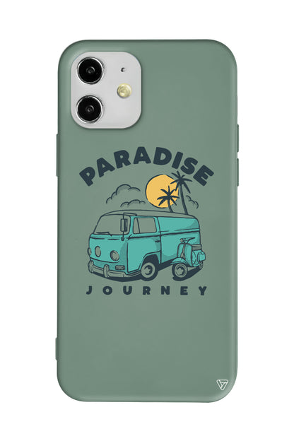 Paradise Lansman Model İçi Kadife Silikon Telefon Kılıfı
