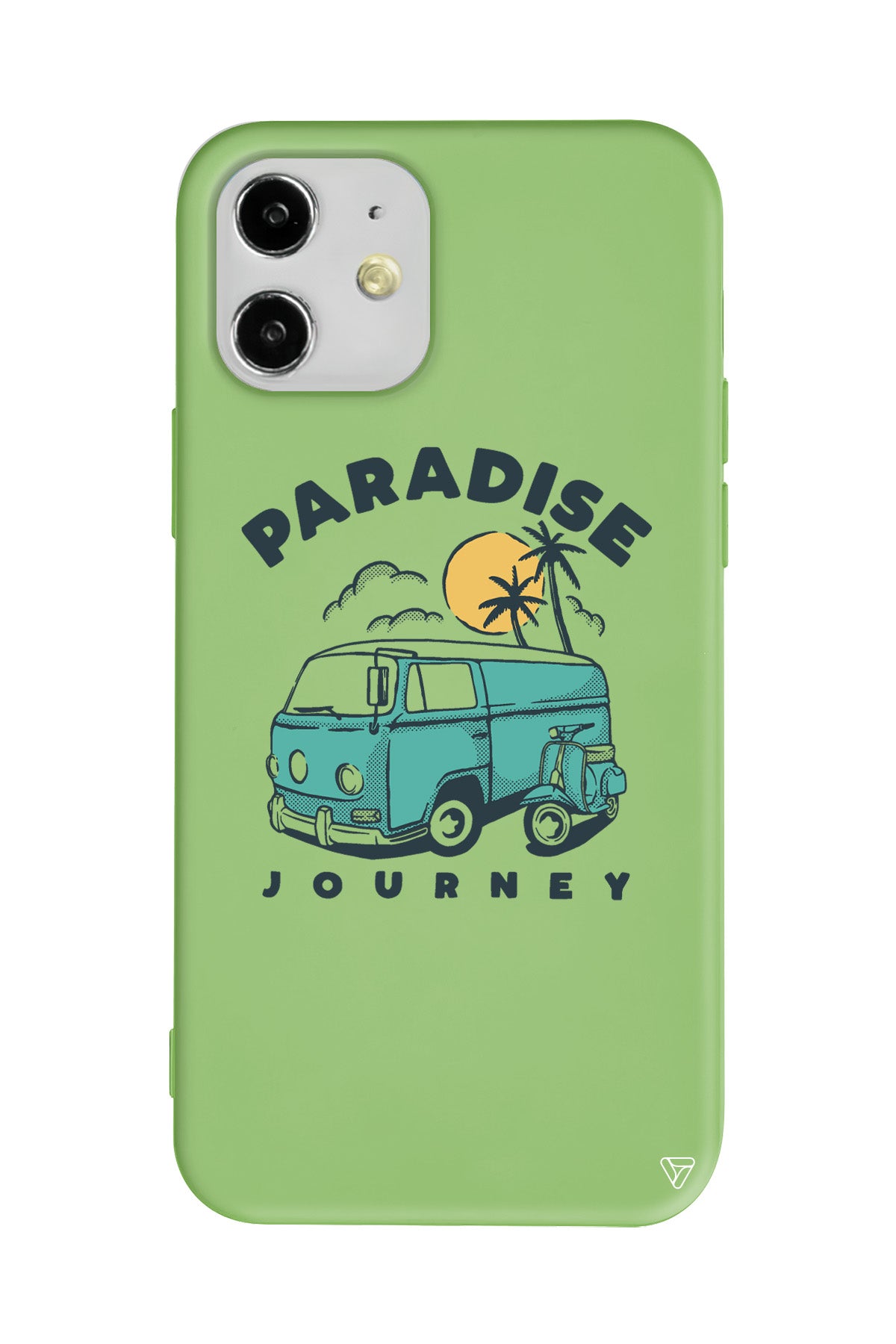 Paradise Lansman Model İçi Kadife Silikon Telefon Kılıfı