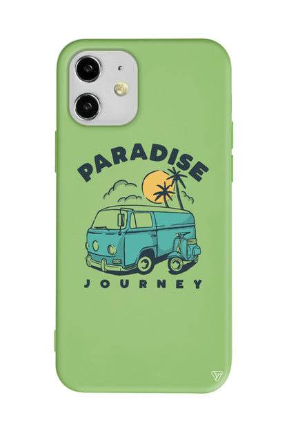 Paradise Lansman Model İçi Kadife Silikon Telefon Kılıfı