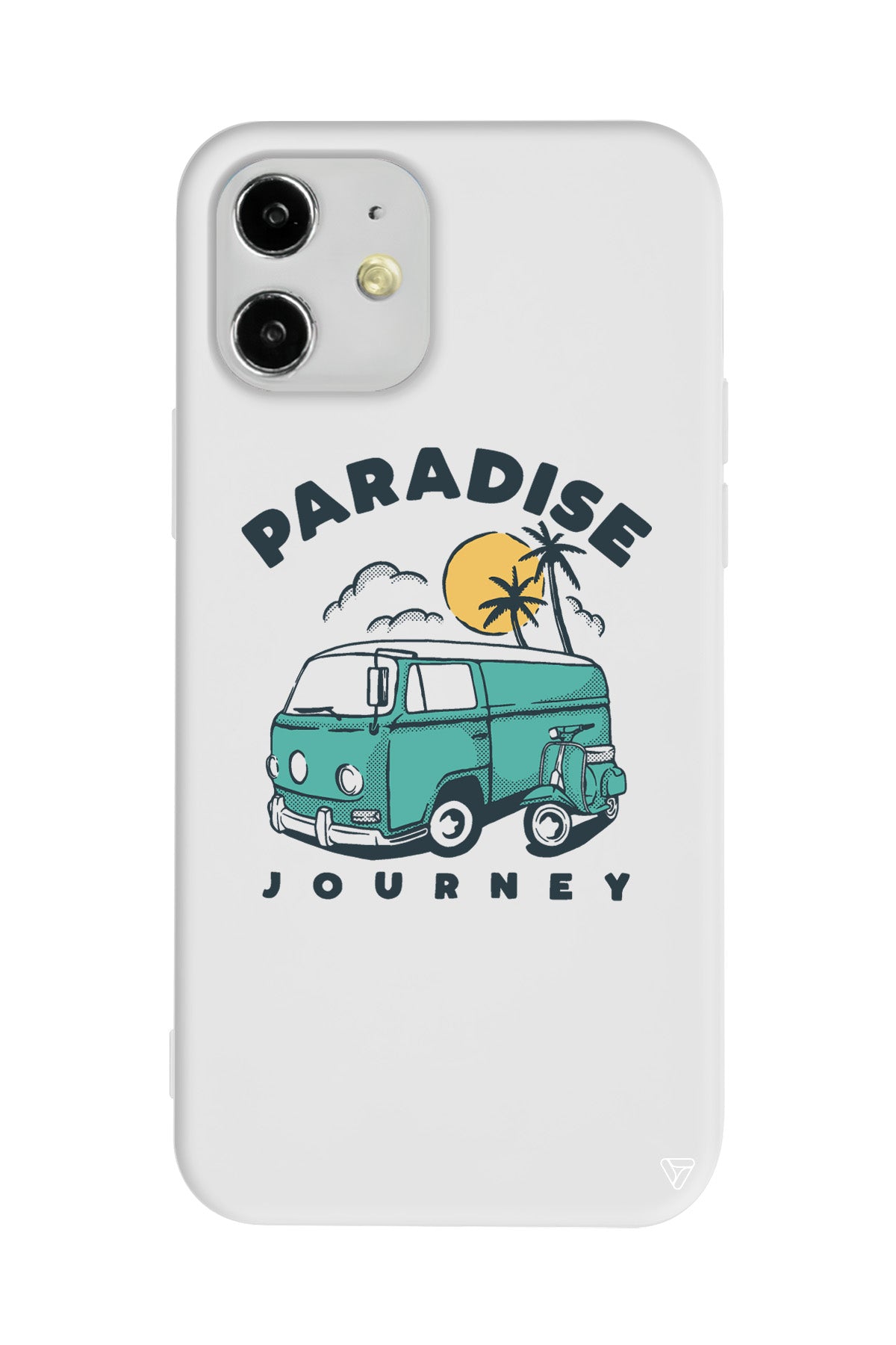 Paradise Lansman Model İçi Kadife Silikon Telefon Kılıfı
