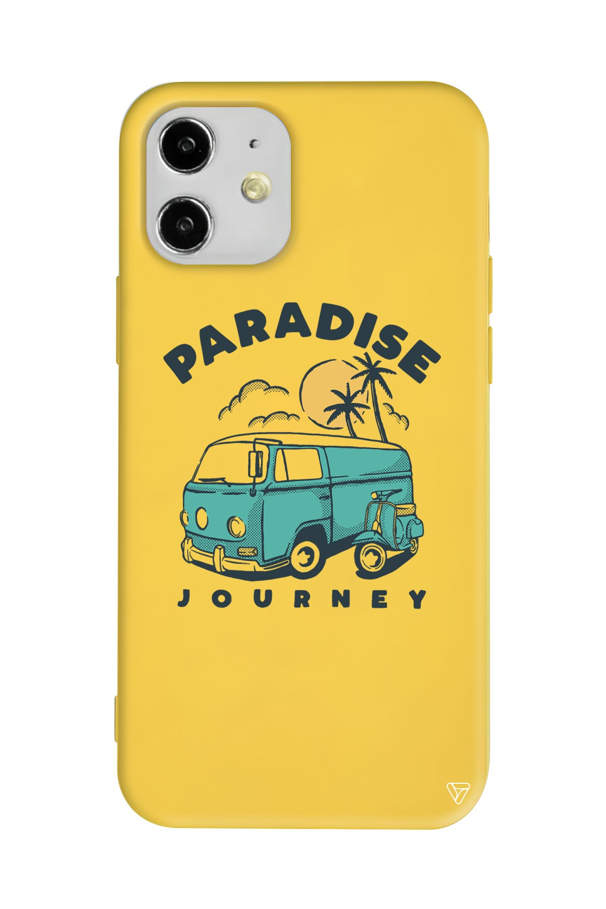 Paradise Lansman Model İçi Kadife Silikon Telefon Kılıfı