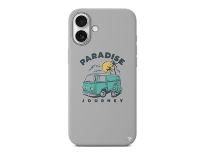 Paradise Lansman Model İçi Kadife Silikon Telefon Kılıfı