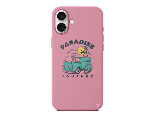 Paradise Lansman Model İçi Kadife Silikon Telefon Kılıfı – Plus Serisine Özel