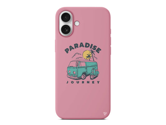 Paradise Lansman Model İçi Kadife Silikon Telefon Kılıfı – Plus Serisine Özel