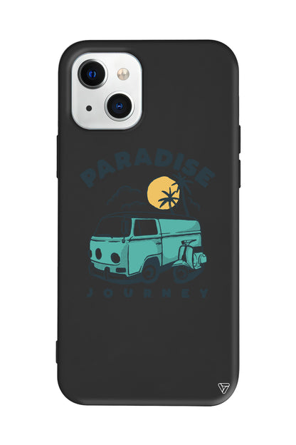 Paradise Lansman Model İçi Kadife Silikon Telefon Kılıfı – Plus Serisine Özel