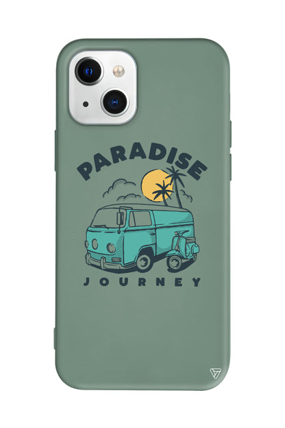Paradise Lansman Model İçi Kadife Silikon Telefon Kılıfı