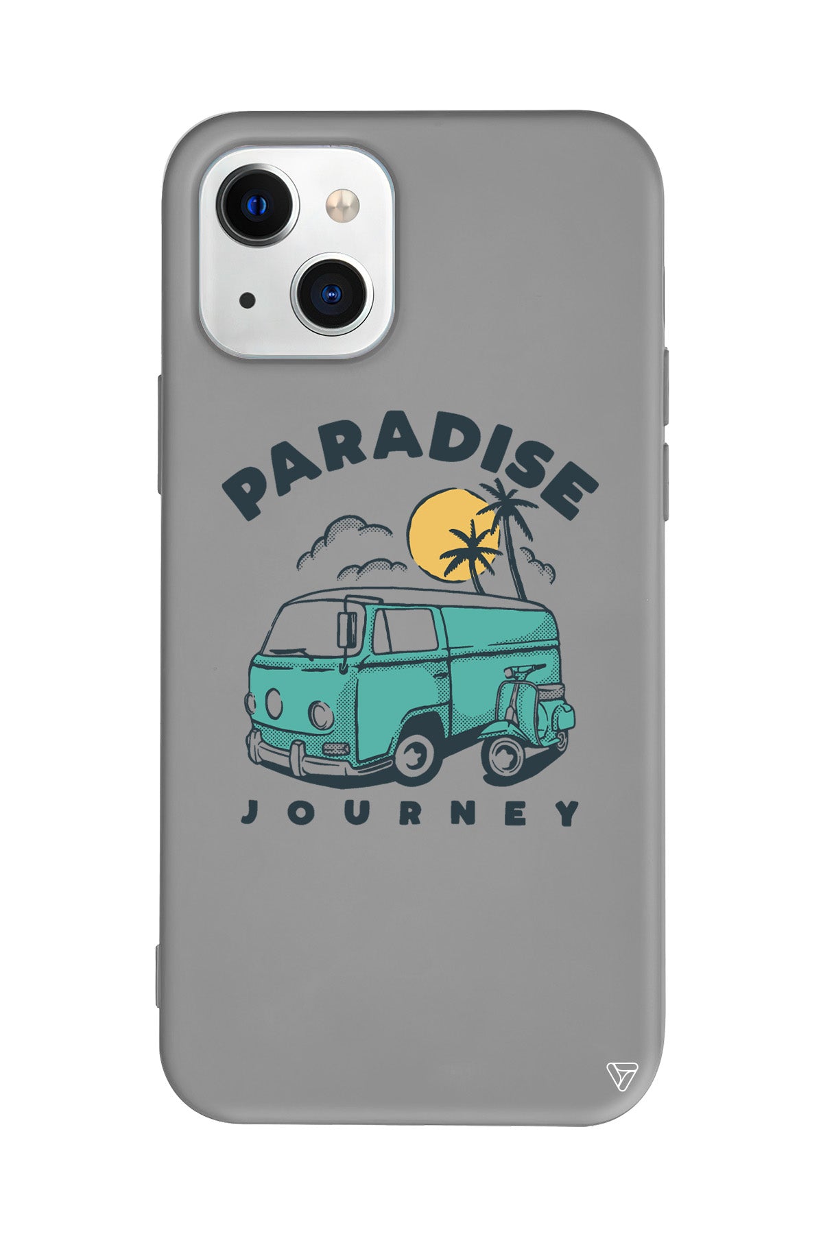 Paradise Lansman Model İçi Kadife Silikon Telefon Kılıfı