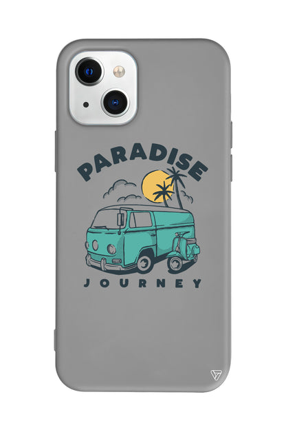Paradise Lansman Model İçi Kadife Silikon Telefon Kılıfı