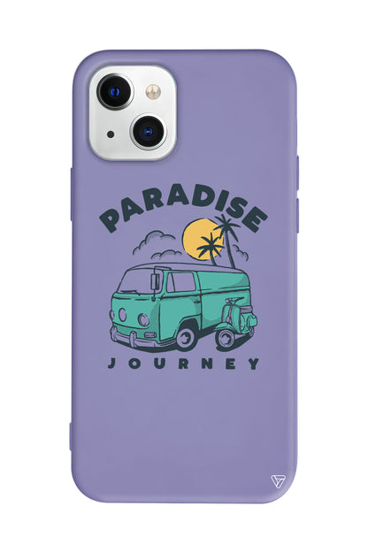 Paradise Lansman Model İçi Kadife Silikon Telefon Kılıfı