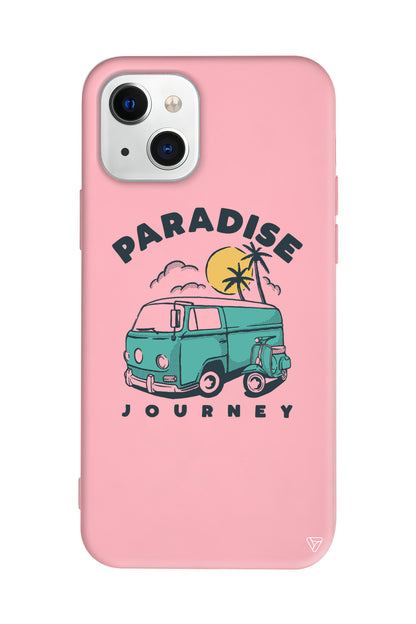 Paradise Lansman Model İçi Kadife Silikon Telefon Kılıfı – Plus Serisine Özel