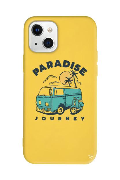 Paradise Lansman Model İçi Kadife Silikon Telefon Kılıfı – Plus Serisine Özel