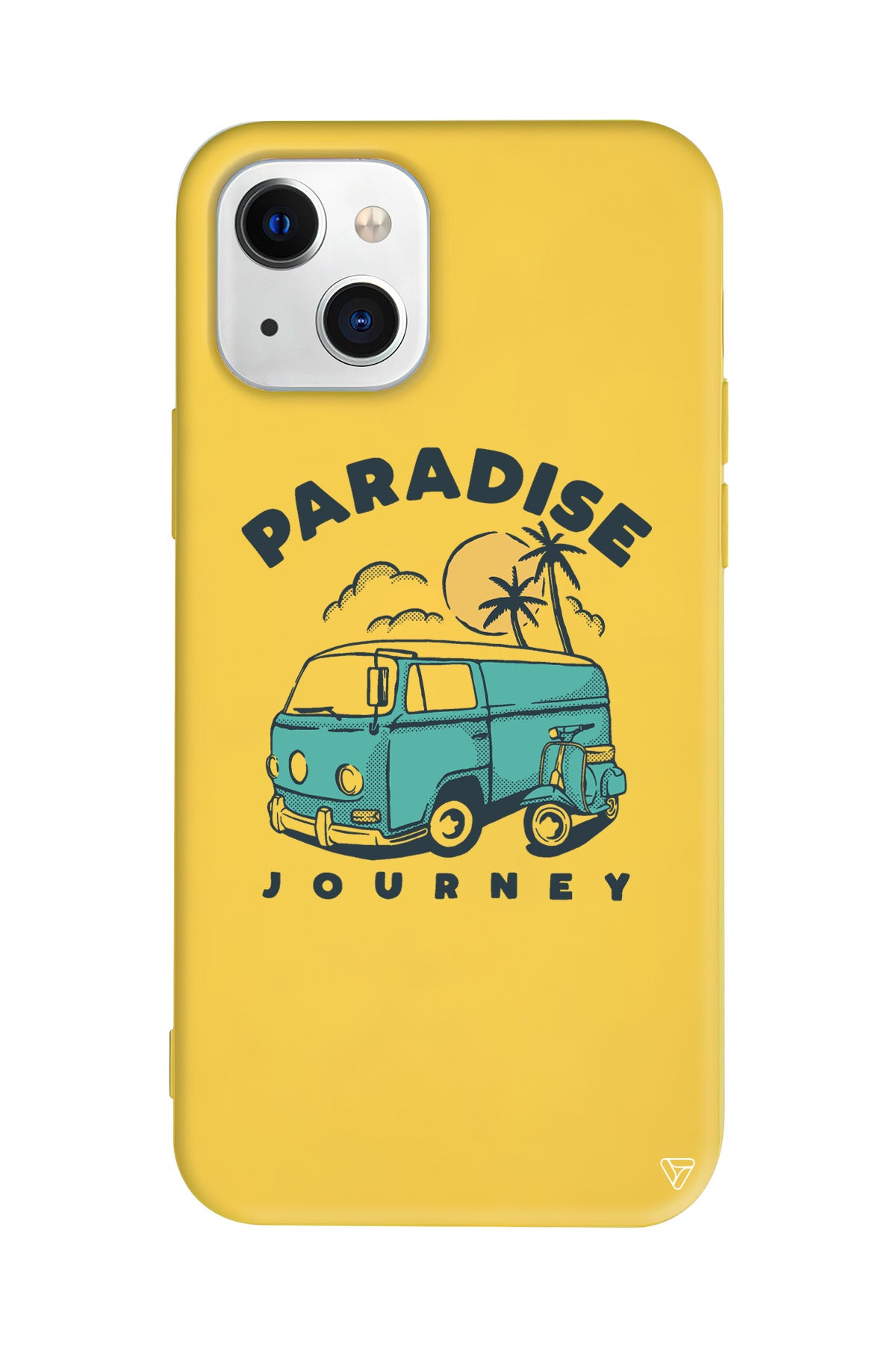 Paradise Lansman Model İçi Kadife Silikon Telefon Kılıfı