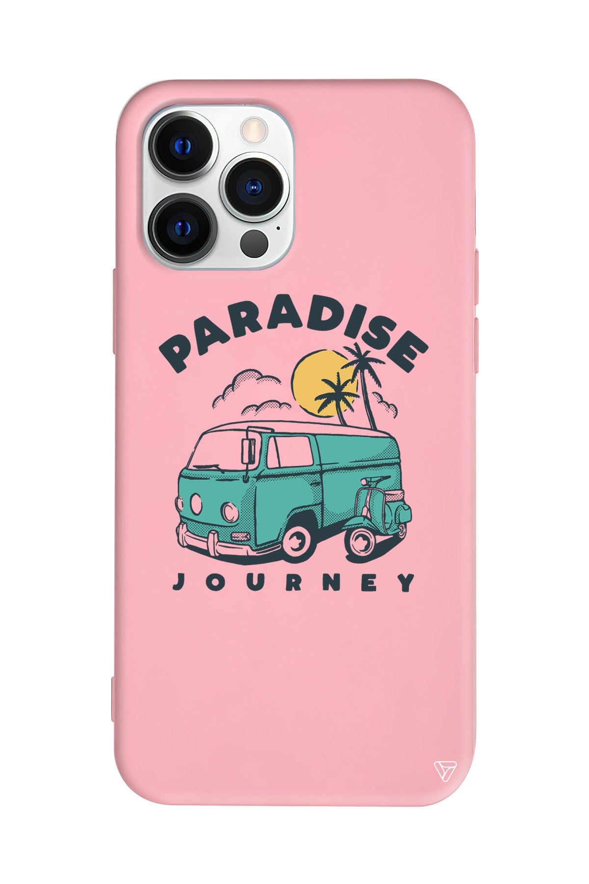 Paradise Lansman Model İçi Kadife Silikon Telefon Kılıfı