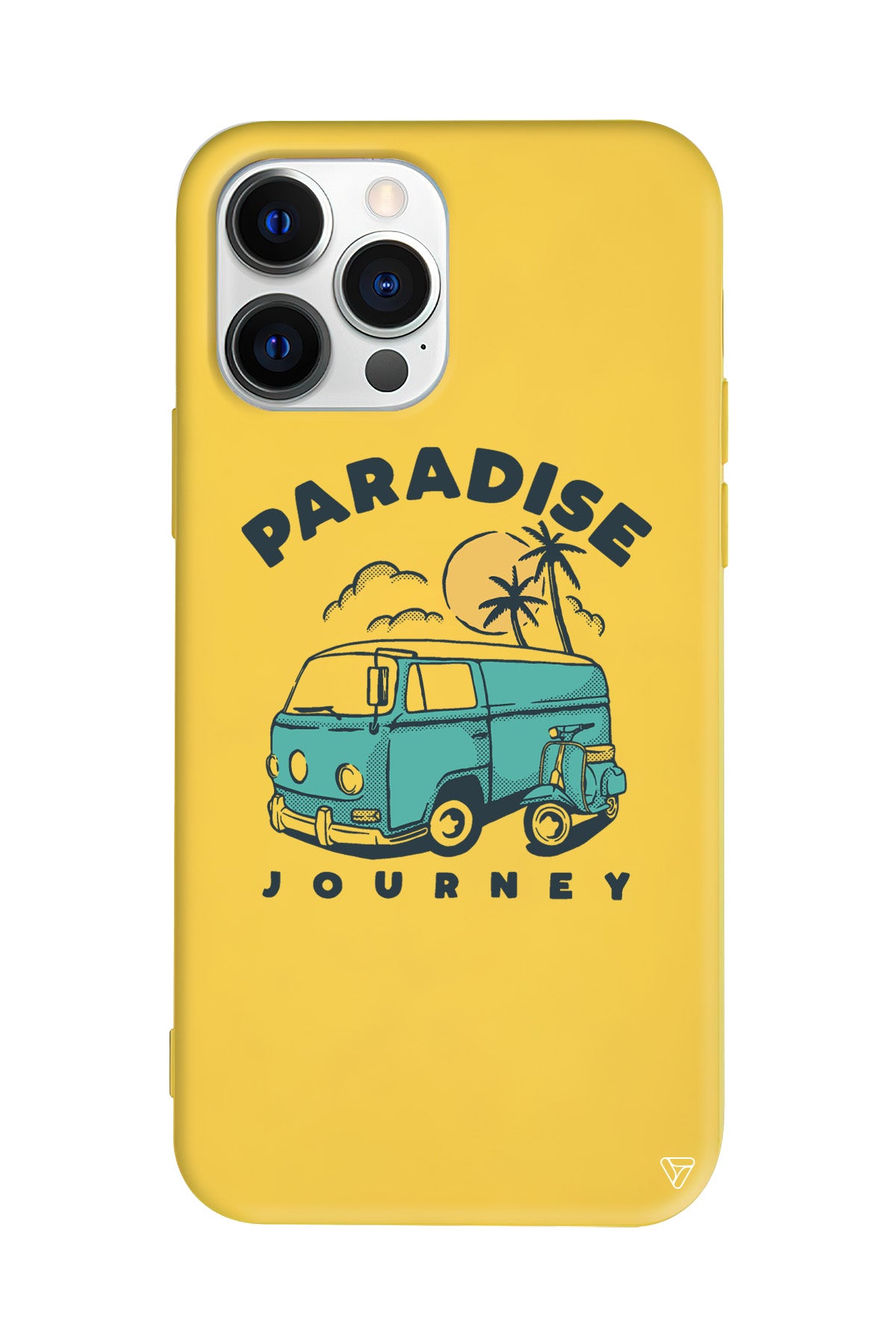 Paradise Lansman Model İçi Kadife Silikon Telefon Kılıfı