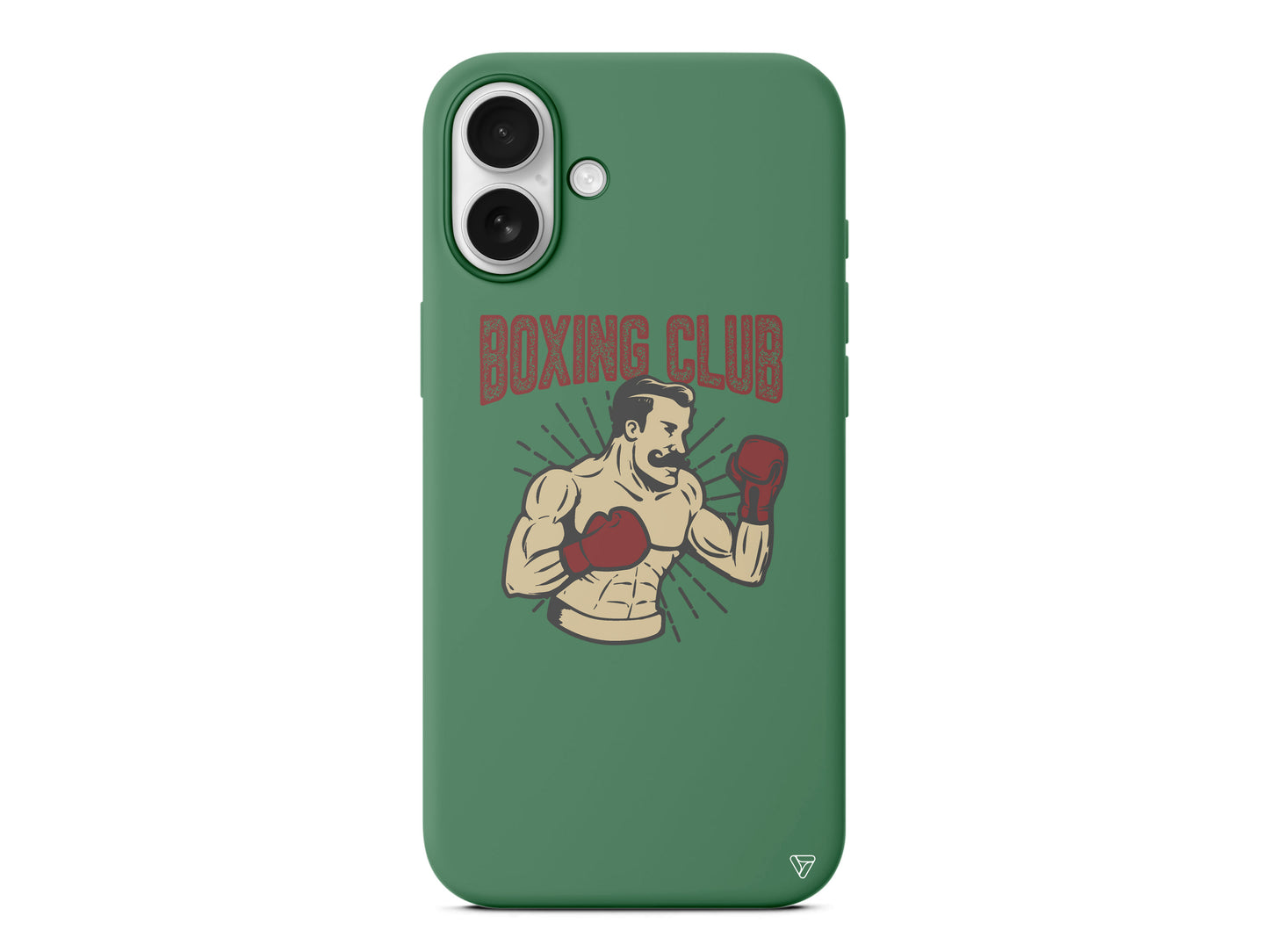 Boxing Club Lansman Model İçi Kadife Silikon Telefon Kılıfı
