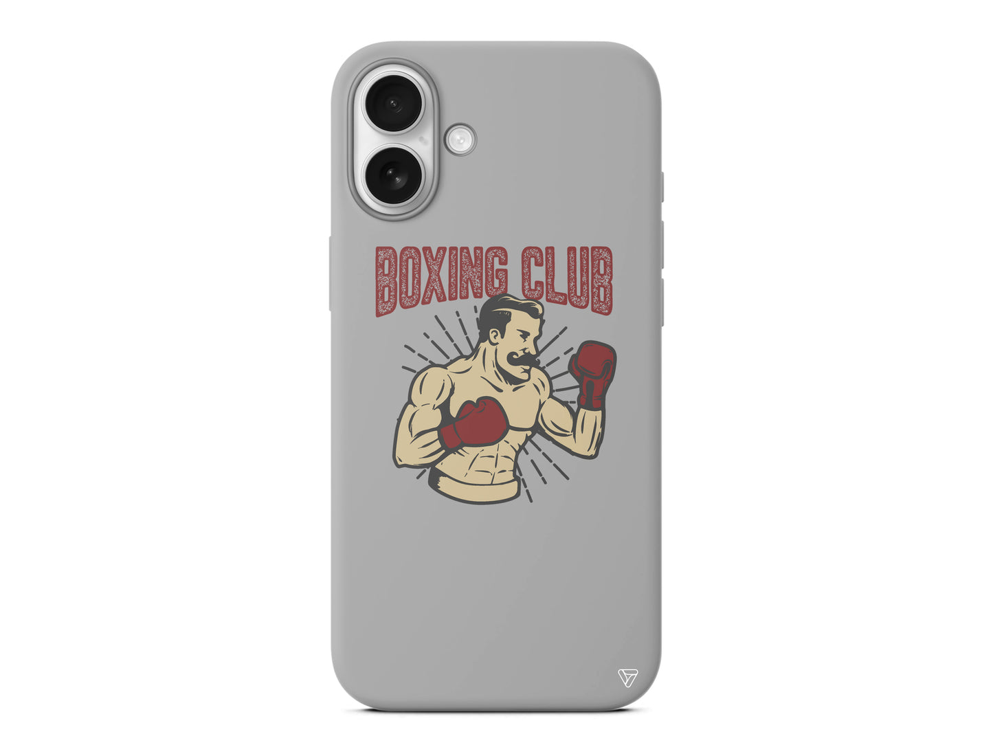 Boxing Club Lansman Model İçi Kadife Silikon Telefon Kılıfı