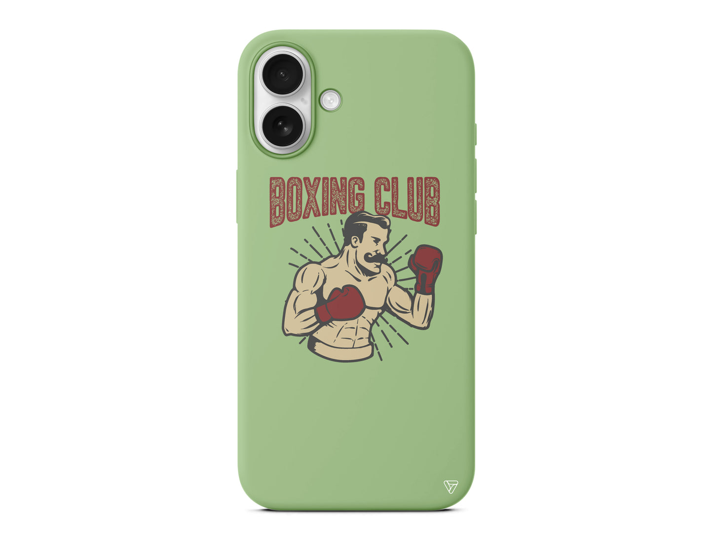 Boxing Club Lansman Model İçi Kadife Silikon Telefon Kılıfı – Plus Serisine Özel