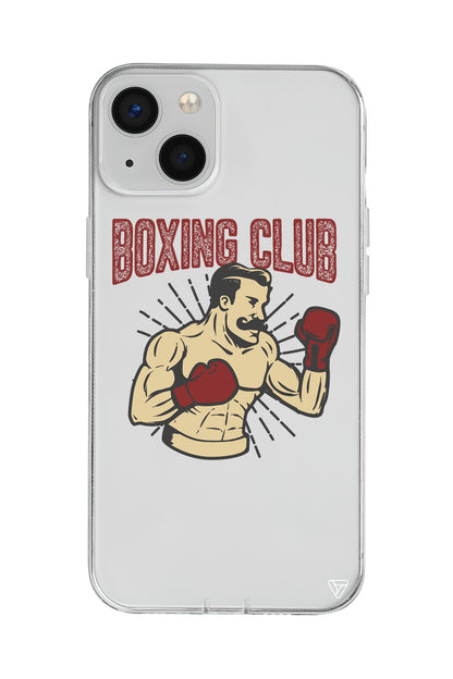 Boxing Club Lansman Model İçi Kadife Silikon Telefon Kılıfı – Plus Serisine Özel