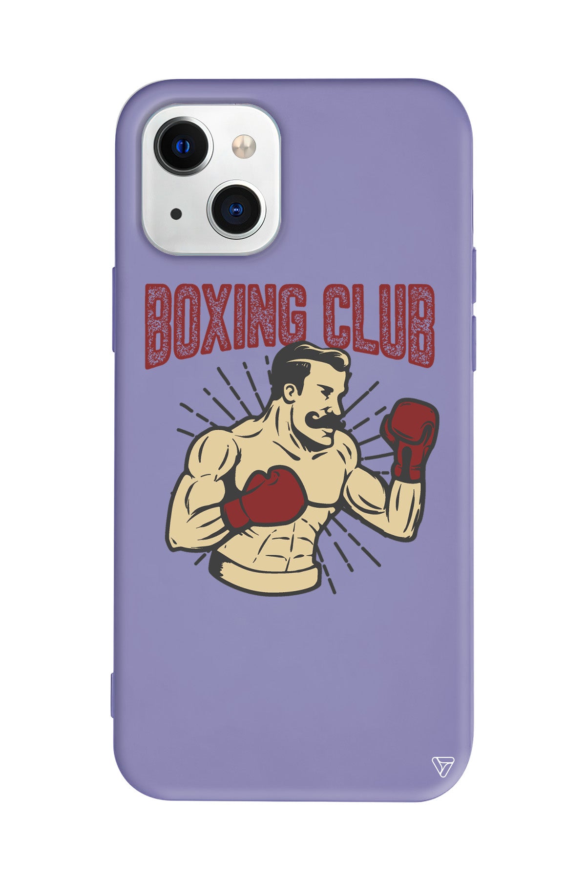 Boxing Club Lansman Model İçi Kadife Silikon Telefon Kılıfı – Plus Serisine Özel