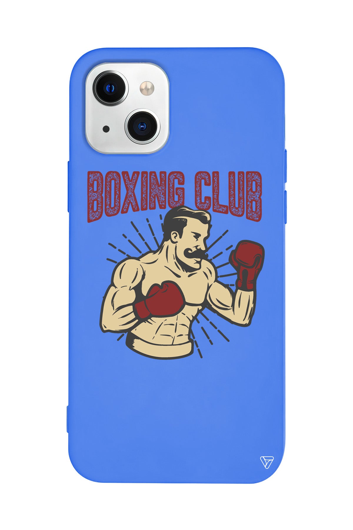 Boxing Club Lansman Model İçi Kadife Silikon Telefon Kılıfı