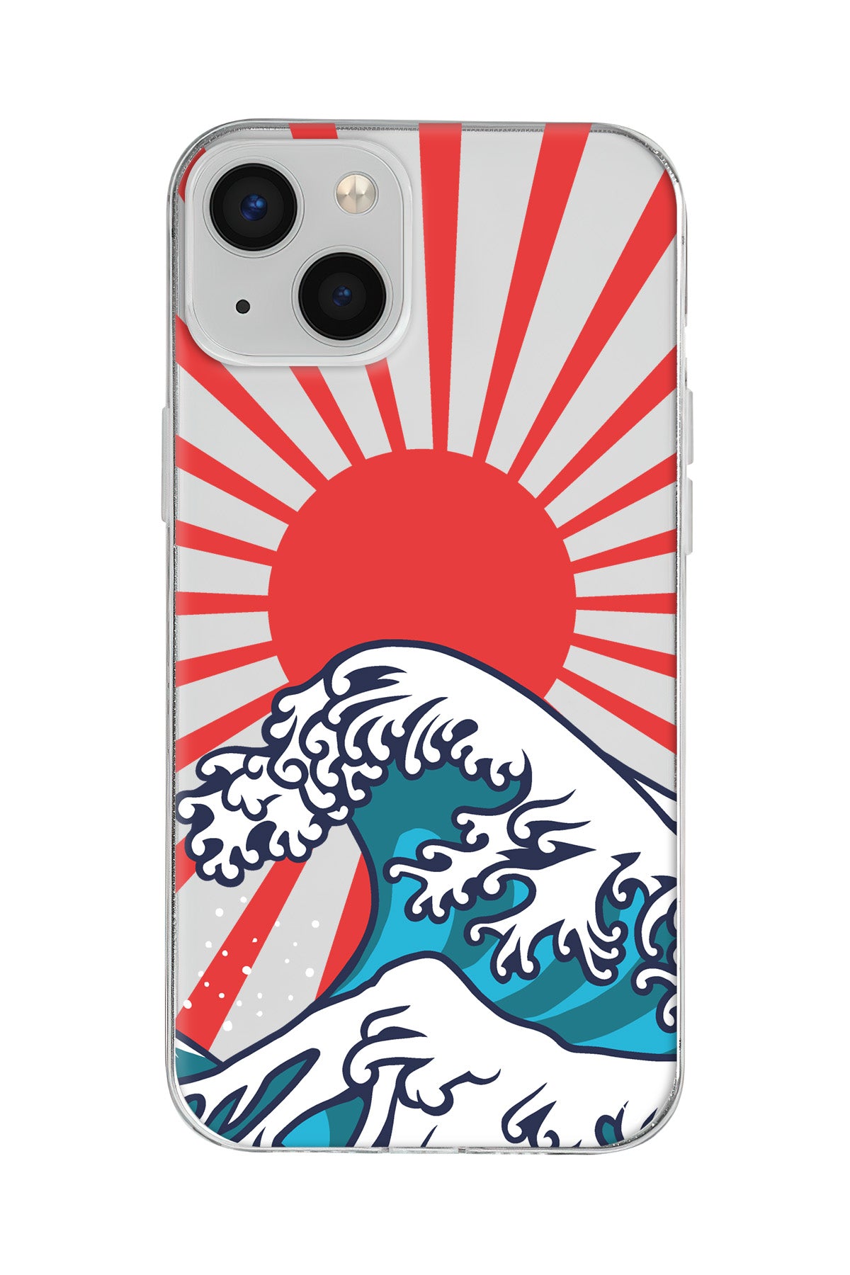 Japan Wave Lansman Model İçi Kadife Silikon Telefon Kılıfı – Plus Serisine Özel