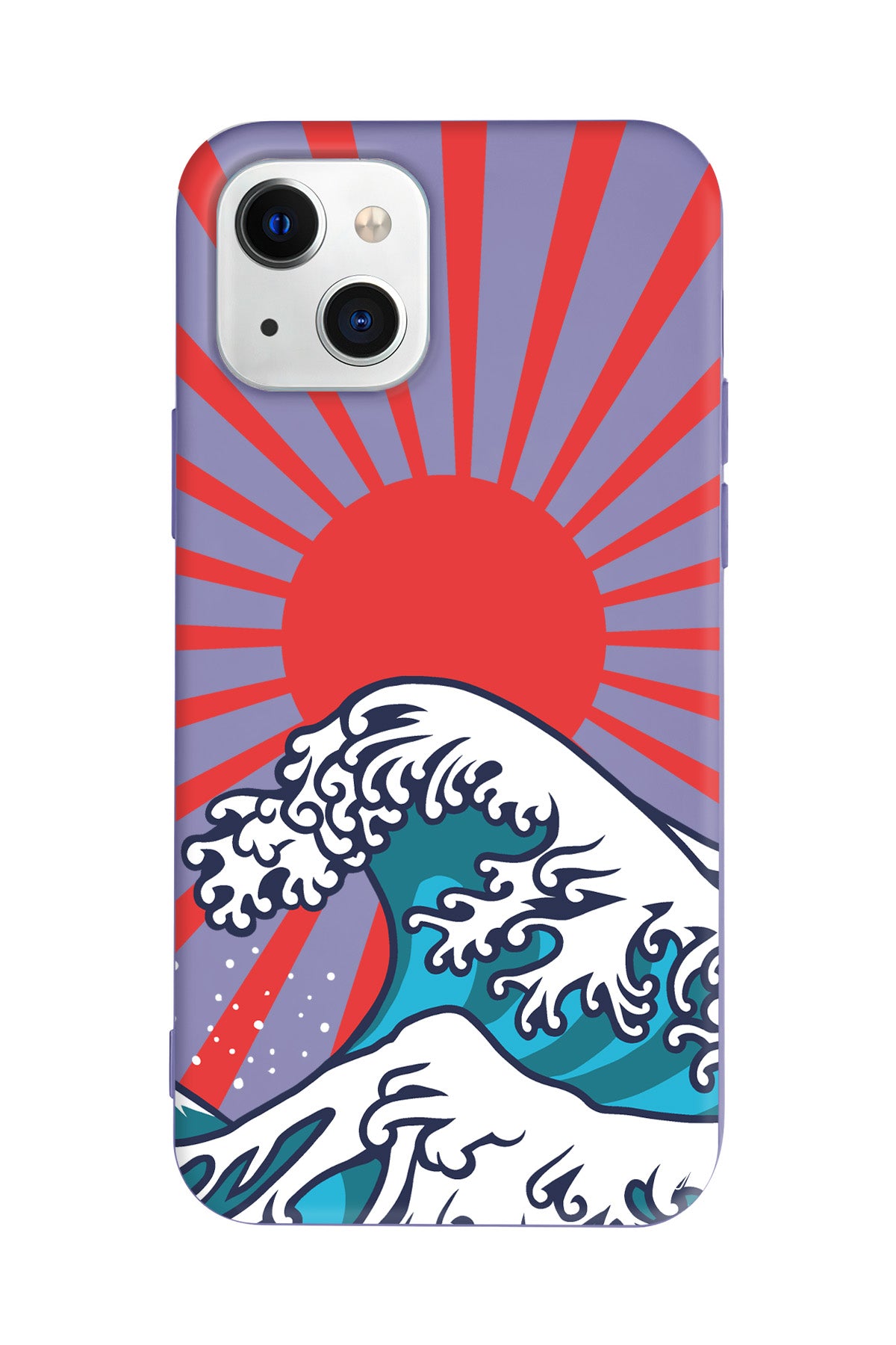 Japan Wave Lansman Model İçi Kadife Silikon Telefon Kılıfı – Plus Serisine Özel