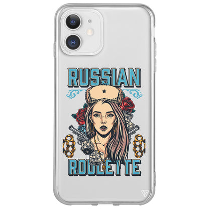 Russian Girl Lansman Model İçi Kadife Silikon Telefon Kılıfı